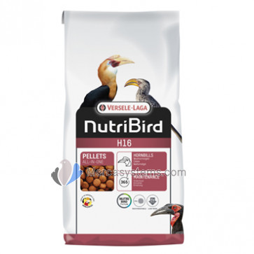 Versele Laga NutriBird H16 10kg. Maintenance food for hornbills.
