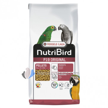 Versele Laga NutriBird P19 Original, 10Kg (Parrot breeding food - monocolor)