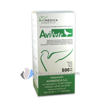 AviMedica Avilyte 500 ml (electrolytes, amino acids and vitamins)