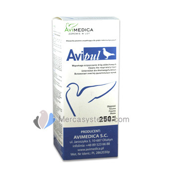 AviMedica AviPul 250 ml (optimal airway) to pigeons and birds.