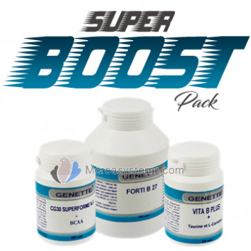 Pack Genette Super Boost (3 products). Energetic + stimulating + recovery 