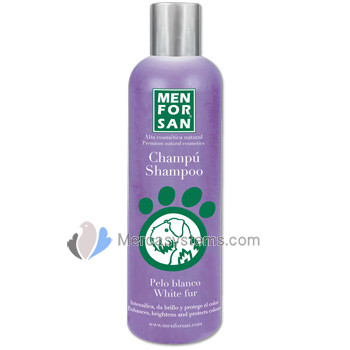 Men For San White Fur Shampoo 300ml for Dogs