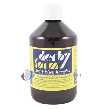 Pego-Calcanit Derby-Form Jod + Eisen Komplex - 500 ml, (with a high content of iron and iodine)
