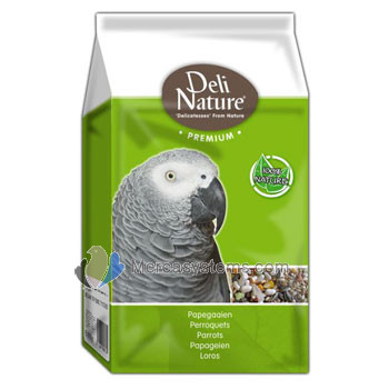 Deli Nature Premium for Papagayo Seeds with fruits 800gr