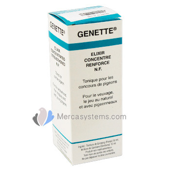 Genette Elixir with Ginseng and Gentian (improves the performance) for Racing Pigeons