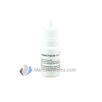 Endectocid (Ivermectin) 1% 10ml, (Treatment of nematode and ectoparasite, especially feather mite infestation in pigeons)