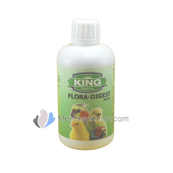 King Flora-Digest Plus 250 ml, (concentrated extract of 15 carefully chosen vegetables and herbs). For birds