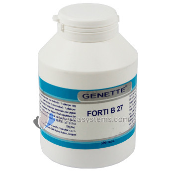 Genette Forti B27 500 tablets (vitamins + amino acids + minerals + natural planst) for Pigeons 