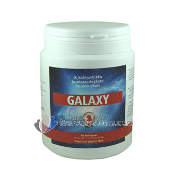 The Red Pigeon Galaxy 300 gr, (blend of essential oils, in powder form, in a base of silica and green clay)