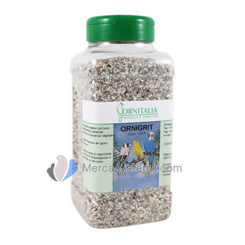 Ornitalia Ornigrit 1.2kg, (excellent grit enriched with calcium and coal)