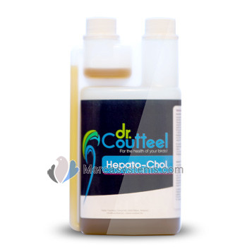Dr Coutteel Hepato-Chol 500ml, (to support the metabolism and moulting)