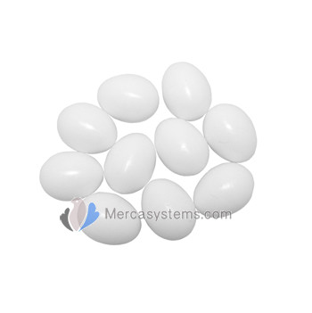 Poultry supplies: Plastic poultry egg (for medium hens)