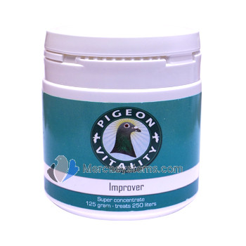 New Pigeon Vitality Improver 125gr, (protect the racing pigeons against bacterial diseases). For Pigeons and Birds