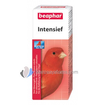 Beaphar Intesief Red 10gr, (improves the red colour in all coloured birds)