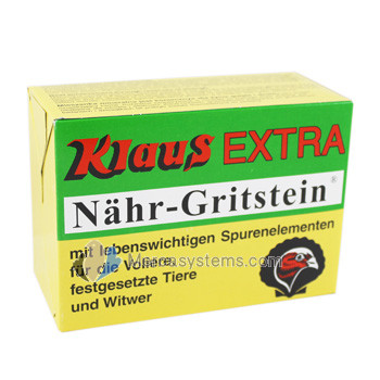 Klaus Grit-Stein Extra 620gr, (crumbling block enriched with iodine, magnesium and vegetal carbon)