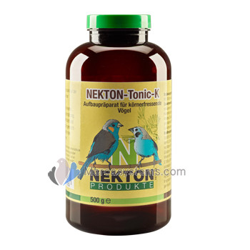 Nekton Tonic K 500gr (complete and balanced supplement for granivores birds)