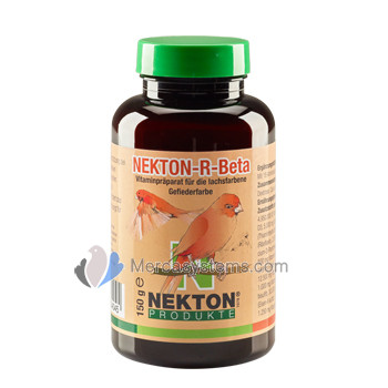 Nekton-R-Beta 150gr, enhances Red Color in Birds, (beta-carotene pigment enriched with vitamins, minerals and trace elements)