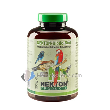 Nekton Biotic Bird 250gr, (probiotic supplement for birds that improves digestion and nutrient absorption)