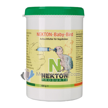 Nekton Baby Bird 400gr, (for hand-feeding baby birds; enriched with prebiotics and probiotics)