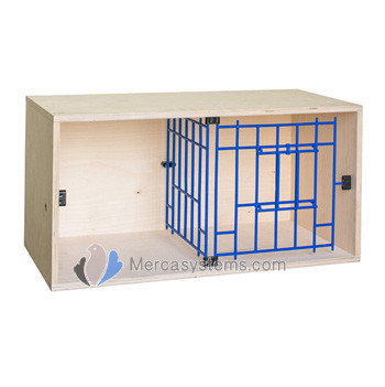 Standard Nest Box, made from strong chipboard, with plastic bars
