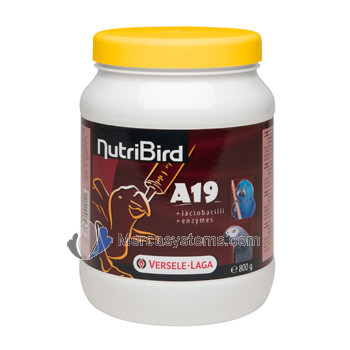 NutriBird A 19 800gr (complete birdfood for hand-rearing of macaws, eclectus, hawk-headed parrots, African grey parrots and other babybirds)