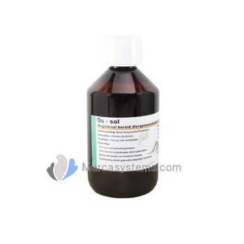 Pigeons Produts and Supplies: Os-Sol 300ml, (Belgian Magistral Formula against respiratory and intestinal infections)