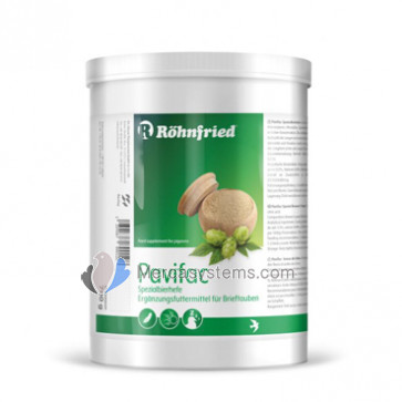 Rohnfried Pavifac 700 gr (Brewer's Yeast enriched with blossom pollen and citric acid). Pigeons Supplies