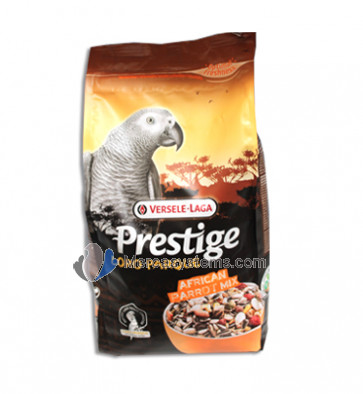 Evakuering Rytmisk Let at læse Versele Laga Prestige Premium African Parrot Loro Parque Mix 1kg (mixed  seeds)