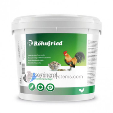 Rohnfried Rasse Mineral 5kg, (mixture of enriched minerals). For Poultry