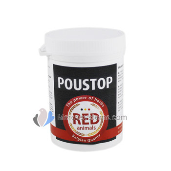 The Red Pigeon Poustop 100 gr, (spectacular product, 100% natural, against fleas and lice.).