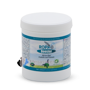 Pigeons Produts and Supplies: Ropa-B Booster 300gr, ("all in one" probiotic & prebiotic). Pigeons and birds