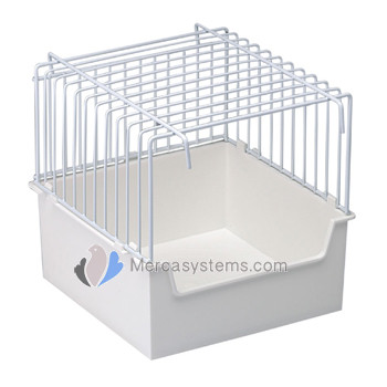 STA Outdoor bathtub with grille roof