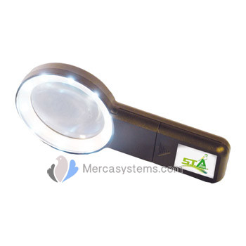 STA Loupe with integrated light