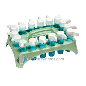STA Plastic Holder for small drinkers siphons (ideal for cleaning and water filling of 16 drinkers)