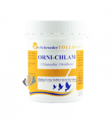 Tollisan Orni-Chlam 100gr, (ornithosis and Chlamydia). For Pigeons and Birds