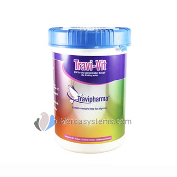 Pigeons products and supplies: Travipharma Travi-Vit 600 gr, (vitamins, minerals, amino acids and trace elements)