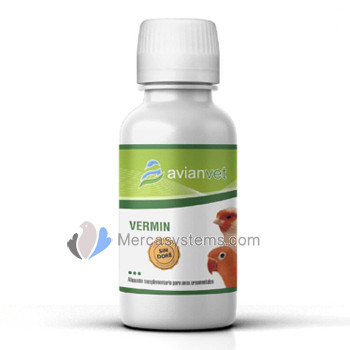 Avianvet Vermin 15ml (Tratamiento y la prevención de los parásitos intestinales de las aves)