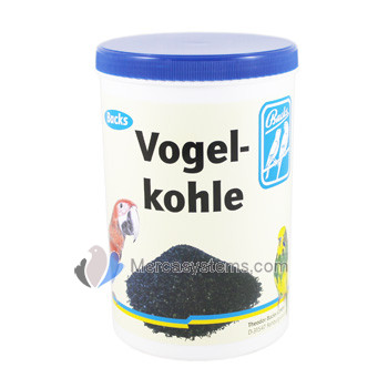Vitamins for canary and cage birds: Backs Vogel-Kohle 400gr, (vegetal carbon for cage birds and poultry)