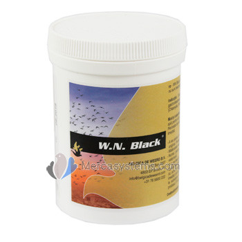 Belgica de Weerd W.N. Black 150gr tube (ornithosis-infections of the upper respiratory system). (