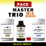 Pack Master Trio Mix Birds | Fungi-Plus +  Megabac Plus + Black Spot Plus – Black Friday -25%