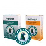 Save 1 £: Kit Improver + Antifungal, by Pigeon Vitality, (the perfect combination) 