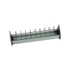 Plastic feeder with coated wire divider 50 cm